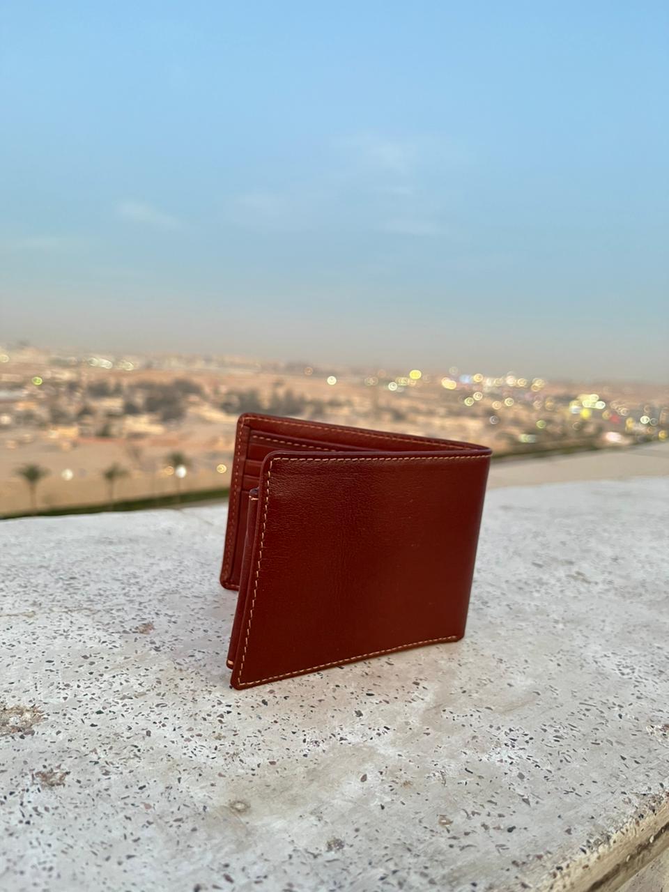 BINOBAGS Classic Men’s Genuine Leather detectable card Wallet