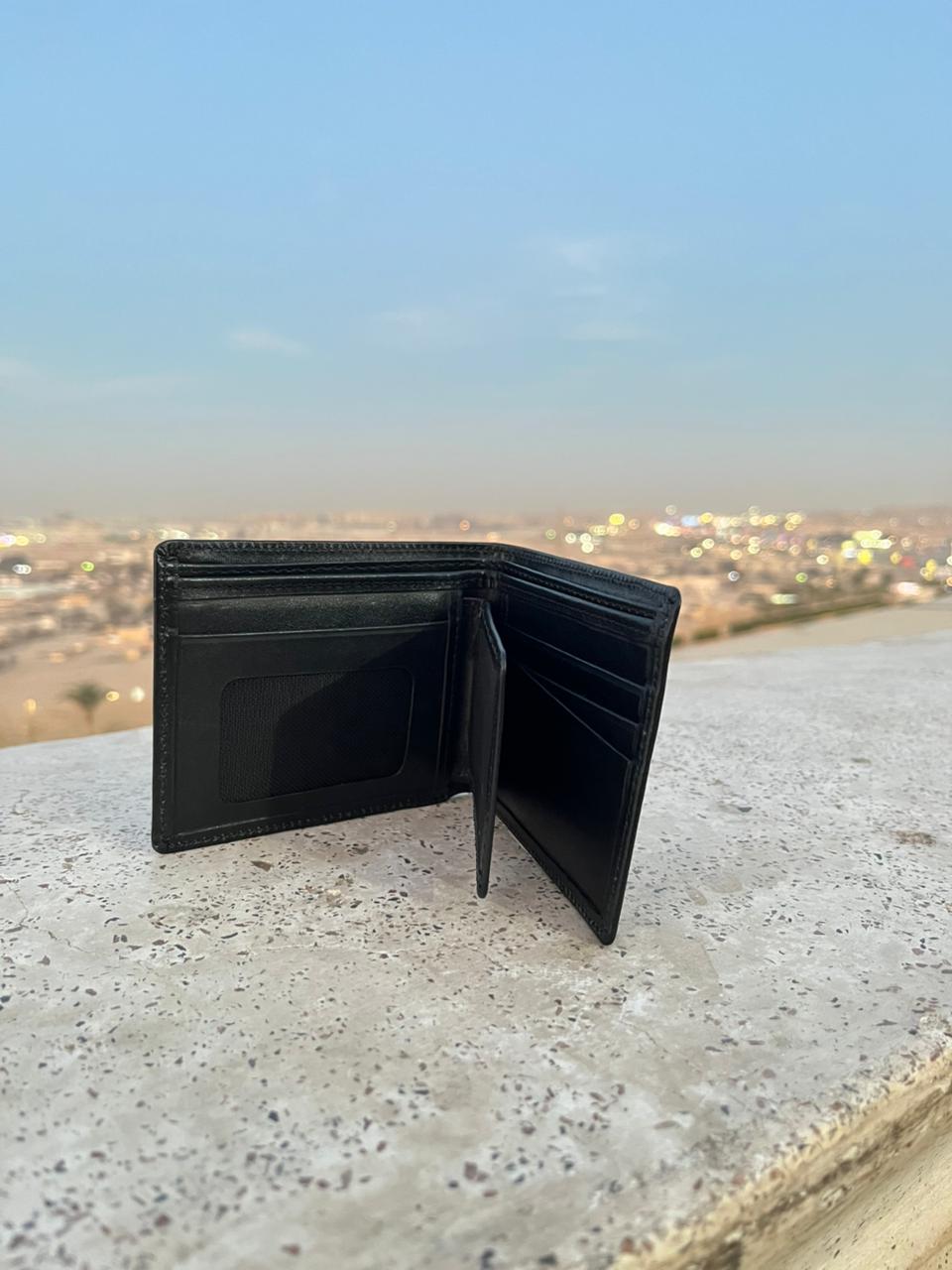 BINOBAGS Classic Men’s Genuine Leather slim Wallet