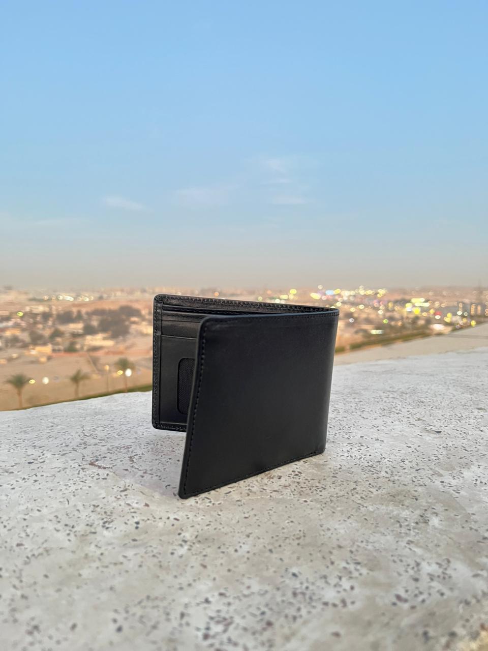 BINOBAGS Classic Men’s Genuine Leather slim Wallet